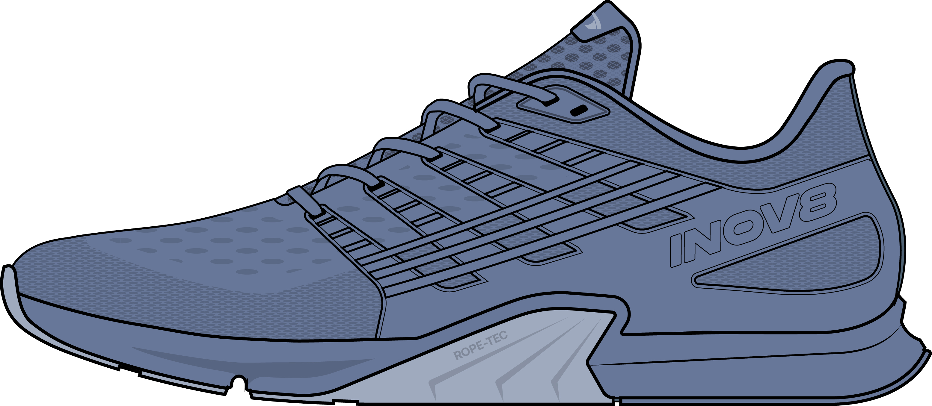 Image Inov8  F-Lite  Men BLUE/LIGHT BLUE M11